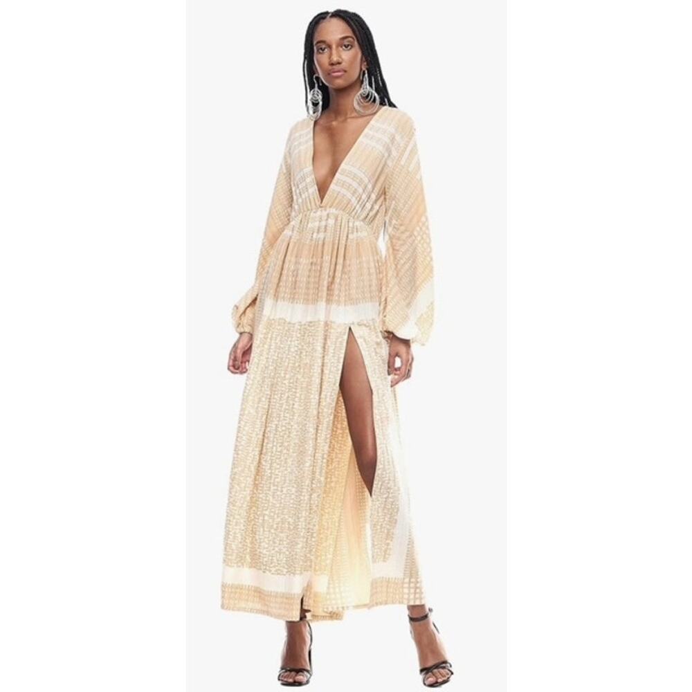 Jonny Cota Studio Women's Poet Long Sleeve Dress, XS